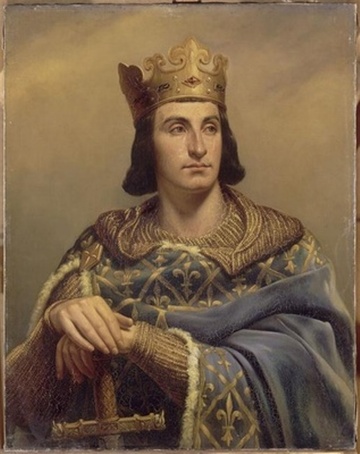 Philips II Augustus Lodewijk 's van Frankrijk